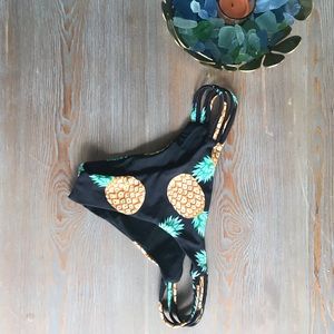 Pineapple Bikini Bottoms and top